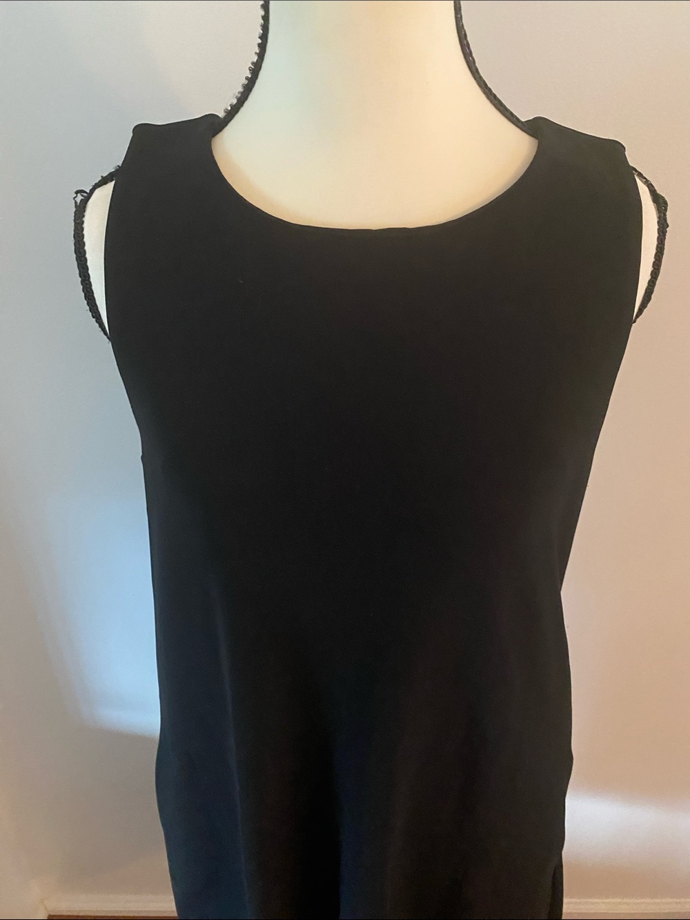 Boston Proper size XS black classic sleeveless dress - Picture 2 of 9